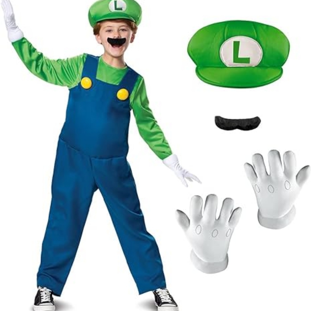 Nintendo Super Mario Brothers' Luigi Overalls